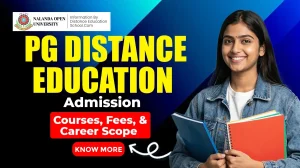 pg distance education admission