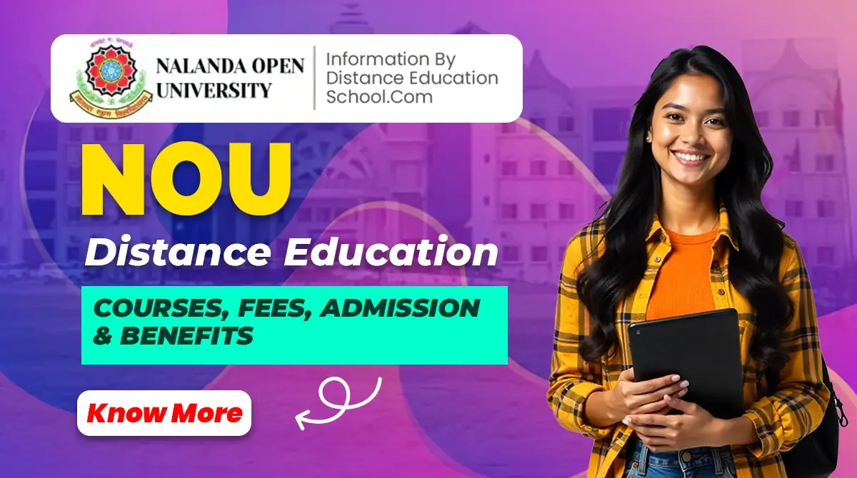 Read more about the article NOU Distance Education 2026: Courses, Fees, Admission & Benefits