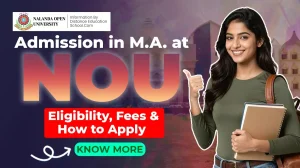 Admission in M.A