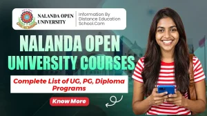 Read more about the article Nalanda Open University Courses 2026: Complete List of UG, PG, and Diploma Programs