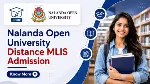 Nalanda Open University Distance MLIS Admission 2026