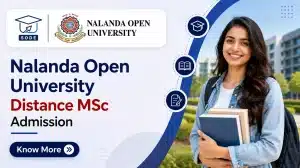 Nalanda Open University Distance MSc Admission 2026